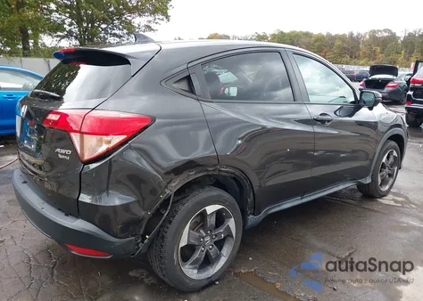2018 Honda Hr-V Ex из США, поврежденный, VIN 3CZRU6H57JG708381